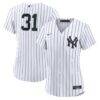Cam Schlittler New York Yankees Nike Women's Home Replica Jersey - White - Front View
