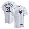 Cam Schlittler New York Yankees Nike Home Replica Jersey - White - Front View