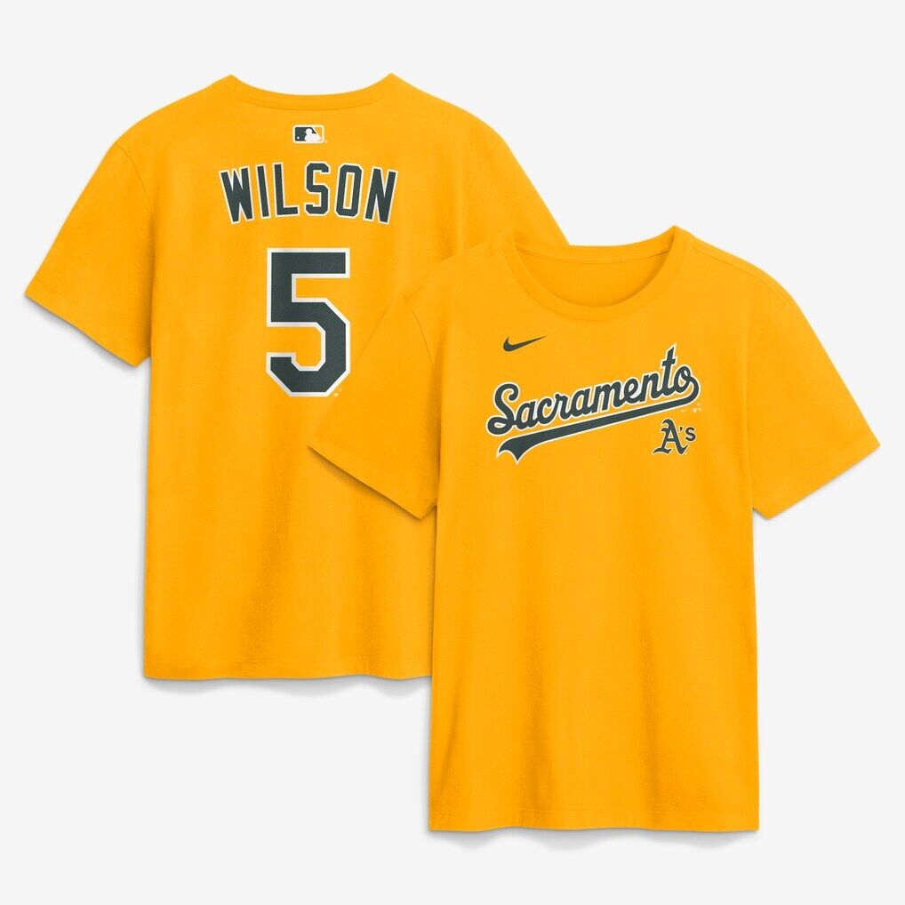 Jacob Wilson Athletics Nike Name & Number T-Shirt