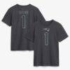 A.J. Brown New England Patriots Nike Name & Number T-Shirt - - Front View
