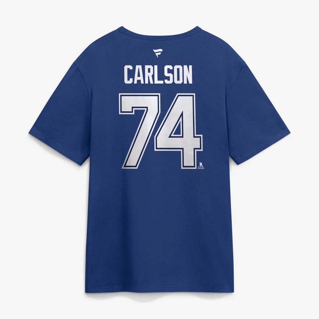 John Carlson Tampa Bay Lightning Fashion7 Authentic Stack Name & Number T-Shirt