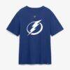 John Carlson Tampa Bay Lightning Fashion7 Authentic Stack Name & Number T-Shirt - Blue - Side View