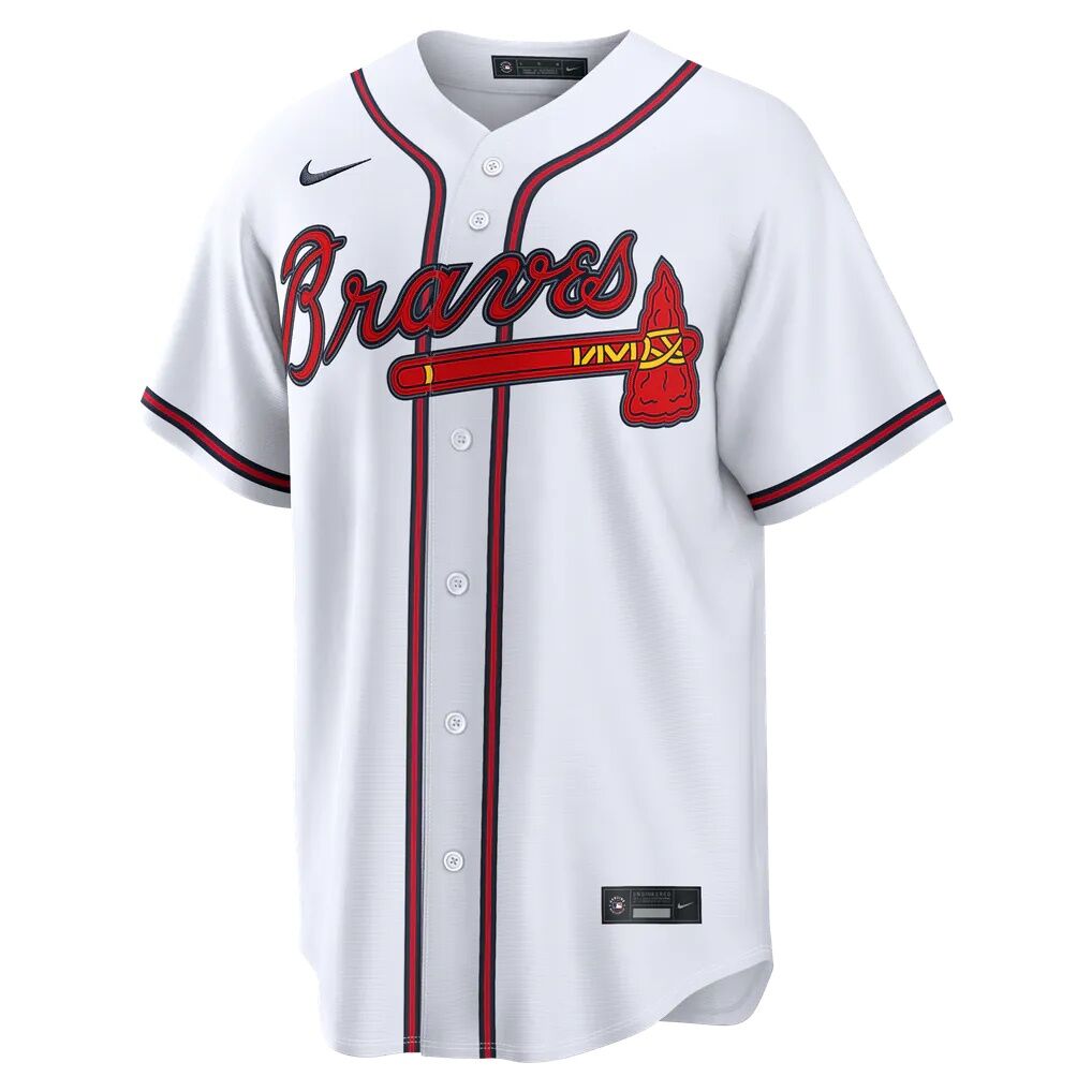 Atlanta Braves Nike Home Stadium Custom Jersey