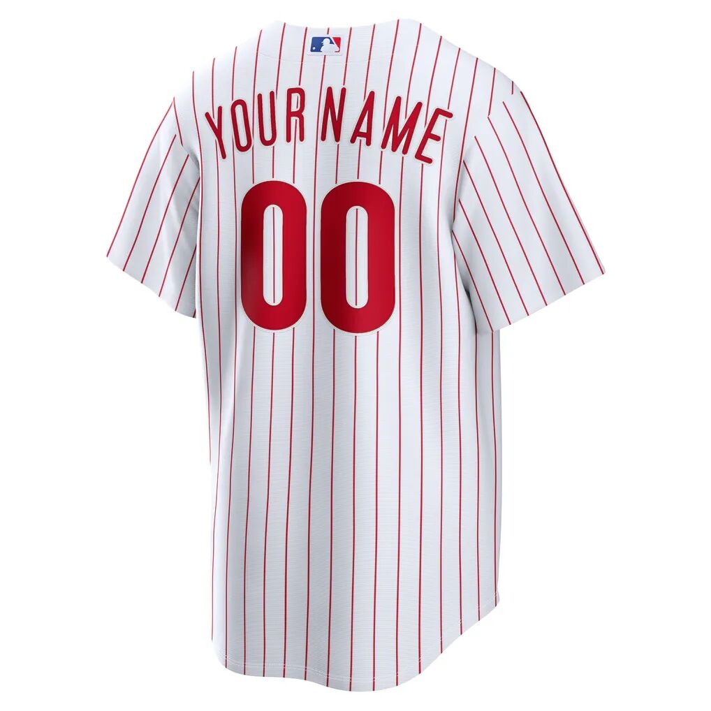 Philadelphia Phillies Nike Home Stadium Custom Jersey