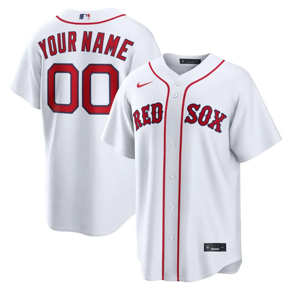 Boston Red Sox Nike Home Stadium Custom Jersey