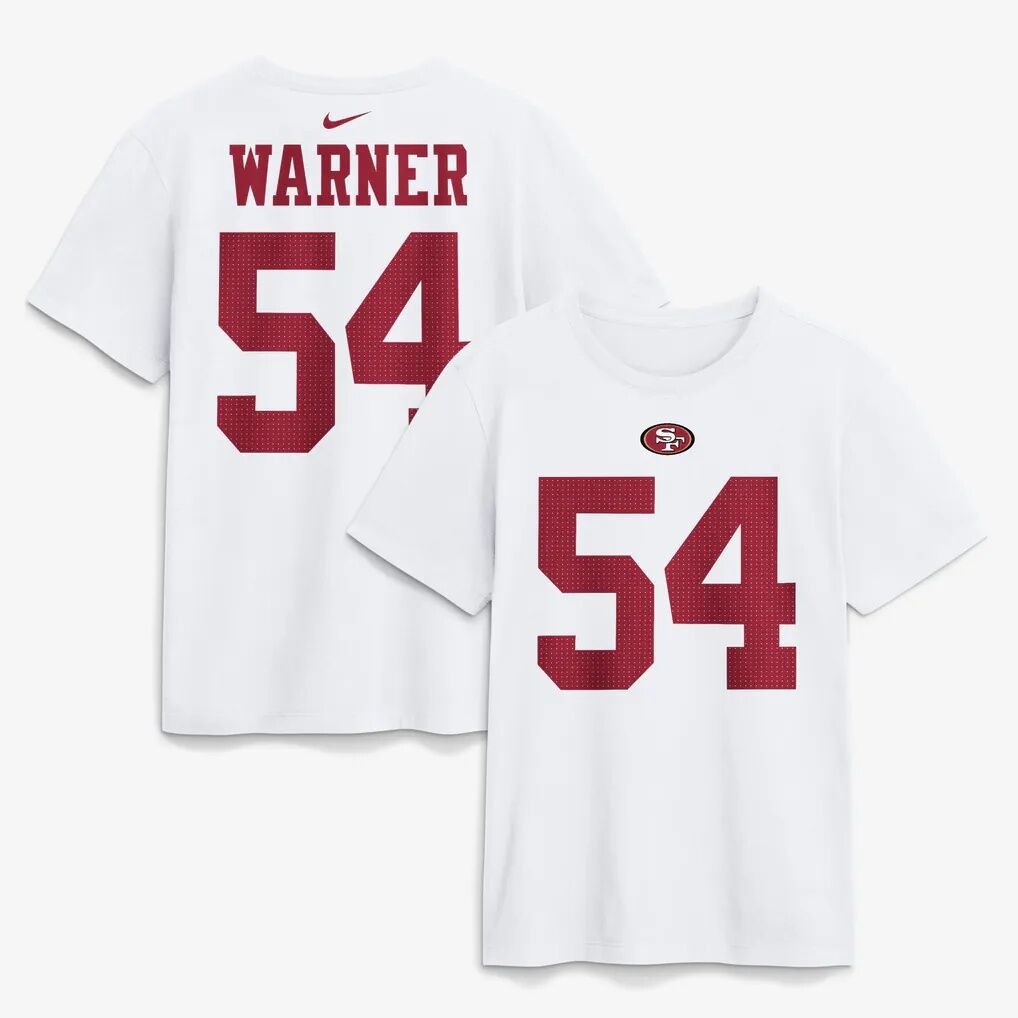 Fred Warner San Francisco 49ers Nike Name & Number T-Shirt