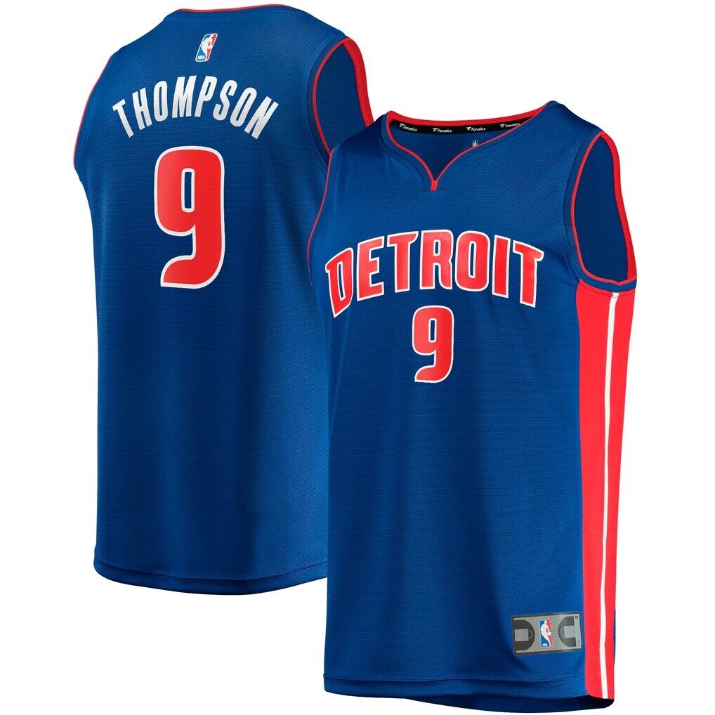 Ausar Thompson Detroit Pistons Fashion7 Youth Fast Break Replica Jersey - Icon Edition - Royal