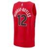 Collin Murray-Boyles Toronto Raptors Fashion7 2025 NBA Draft First Round Pick Fast Break Replica Jersey - Red - Detail View