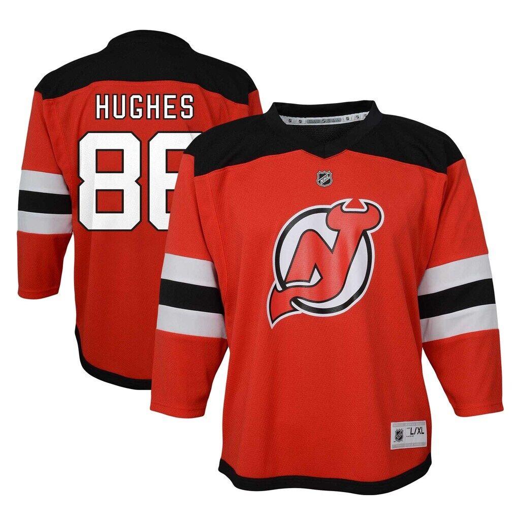 Jack Hughes New Jersey Devils Toddler Home Replica Player Jersey