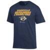 Nashville Predators Champion Jersey T-Shirt - Navy - Side View