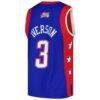 Allen Iverson Eastern Conference Mitchell & Ness Hardwood Classics 2004 NBA All-Star Game Swingman Throwback Jersey - - Detail View