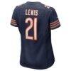 Cam Lewis Chicago Bears Nike Women's Team Game Jersey - Navy - Alt2