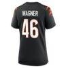 Will Wagner Cincinnati Bengals Nike Women's Team Game Jersey - Black - Alt2