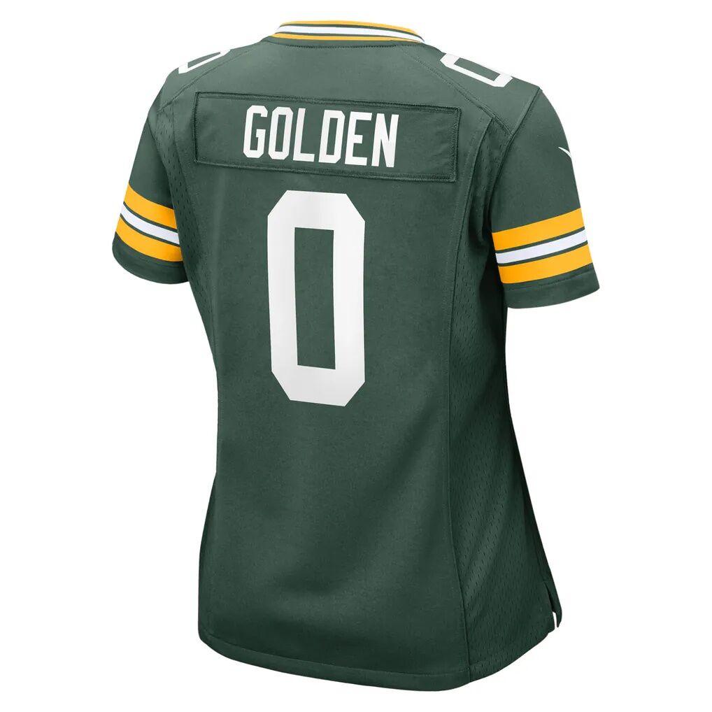 Matthew Golden Green Bay Packers Nike Women's Team Game Jersey