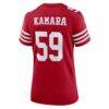 Mikail Kamara San Francisco 49ers Nike Women's Team Game Jersey - - Detail View