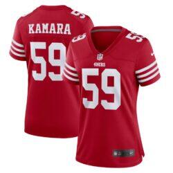 Mikail Kamara San Francisco 49ers Nike Women's Team Game Jersey - - Front View
