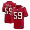 Mohamed Kamara Tampa Bay Buccaneers Nike Team Game Jersey - Red - Front View