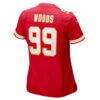 Peter Woods Kansas City Chiefs Nike Women's Team Game Jersey - Red - Alt2