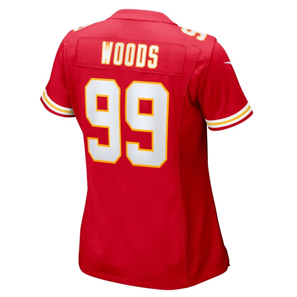 Peter Woods Kansas City Chiefs Nike Women's Team Game Jersey