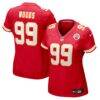 Peter Woods Kansas City Chiefs Nike Women's Team Game Jersey - Red - Front View