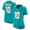 Jacob Rodriguez Miami Dolphins Nike Women's Team Game Jersey - - Front View