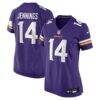 Jauan Jennings Minnesota Vikings Nike Women's Team Game Jersey - Purple - Front View