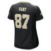 Noah Fant New Orleans Saints Nike Women's Team Game Jersey - Black - Alt2