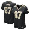 Noah Fant New Orleans Saints Nike Women's Team Game Jersey - Black - Front View