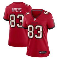Eric Rivers Tampa Bay Buccaneers Nike Women's Team Game Jersey - Red - Front View