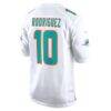 Jacob Rodriguez Miami Dolphins Nike Game Jersey - White - Detail View