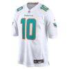Jacob Rodriguez Miami Dolphins Nike Game Jersey - White - Side View