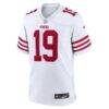 Deebo Samuel Sr San Francisco 49ers Nike Game Jersey - White - Side View