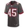 Josiah Trotter Tampa Bay Buccaneers Nike Alternate Game Jersey - Pewter - Alt1