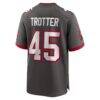 Josiah Trotter Tampa Bay Buccaneers Nike Alternate Game Jersey - Pewter - Alt2