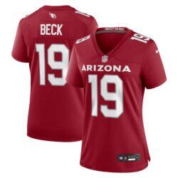Carson Beck Arizona Cardinals Nike Women's Team Game Jersey - - Front View