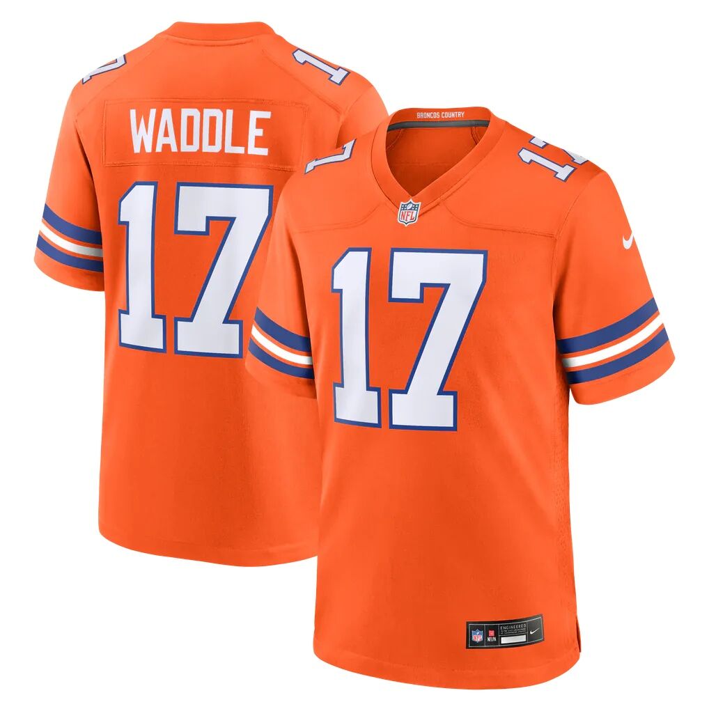 Jaylen Waddle Denver Broncos Nike Game Player Jersey