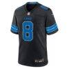 Derrick Moore Detroit Lions Nike Alternate Game Jersey - Black - Alt1