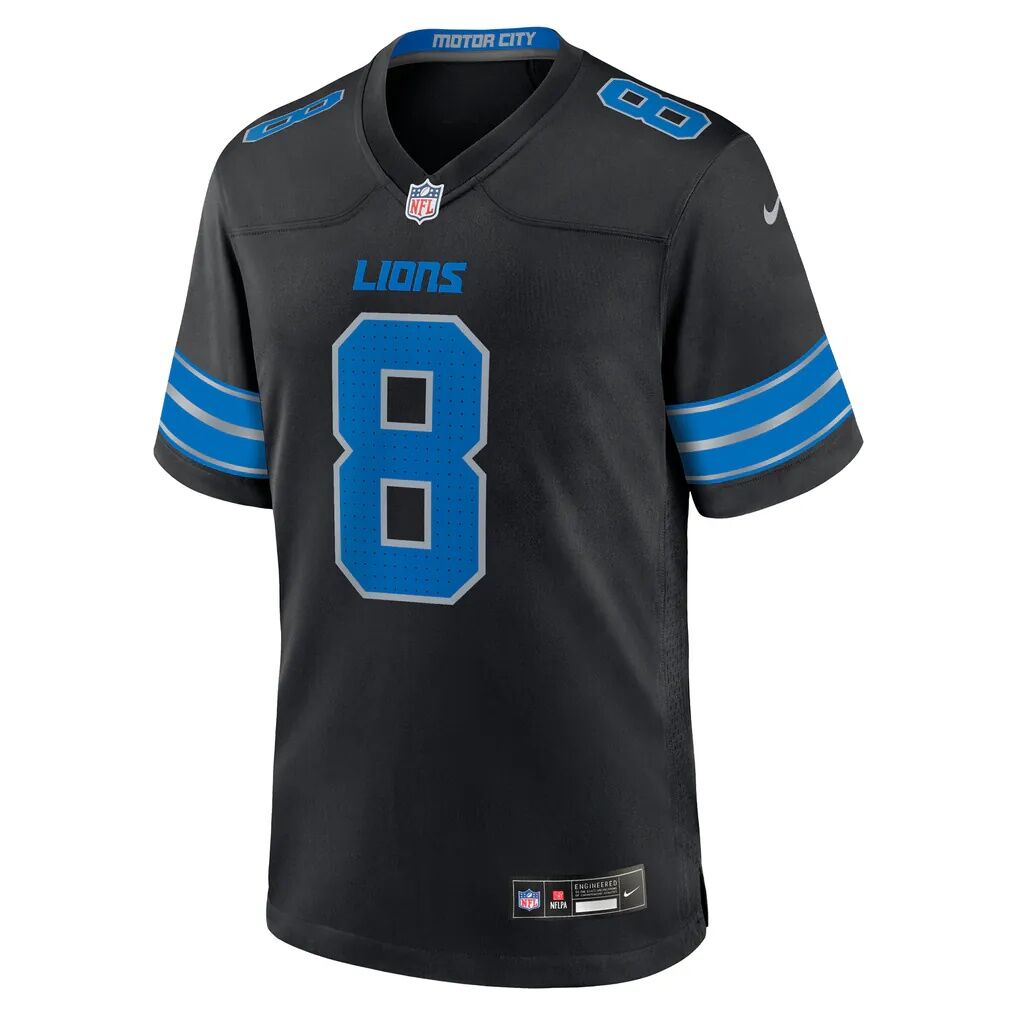Derrick Moore Detroit Lions Nike Alternate  Game Jersey
