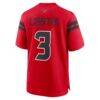 Kamari Lassiter Houston Texans Nike Alternate Game Jersey - Red - Detail View