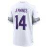 Jauan Jennings Minnesota Vikings Nike Alternate Game Jersey - White - Detail View
