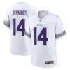 Jauan Jennings Minnesota Vikings Nike Alternate Game Jersey - White - Front View