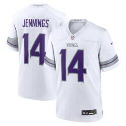 Jauan Jennings Minnesota Vikings Nike Alternate Game Jersey - White - Front View