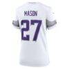 Jordan Mason Minnesota Vikings Nike Women's Alternate Game Jersey - White - Alt2