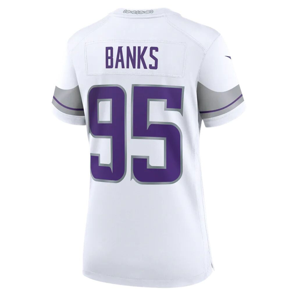 Caleb Banks Minnesota Vikings Nike Women's Alternate Game Jersey