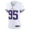 Caleb Banks Minnesota Vikings Nike Women's Alternate Game Jersey - White - Side View