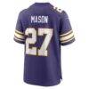Jordan Mason Minnesota Vikings Nike Alternate Classic Game Jersey - Purple - Alt2
