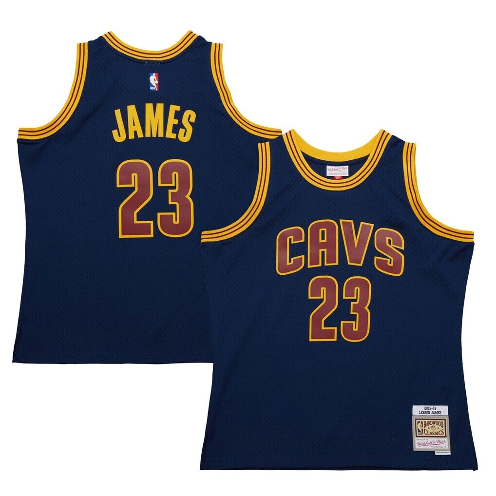 LeBron James Cleveland Cavaliers Mitchell & Ness 2015/16 Hardwood Classics Swingman Jersey