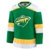 Minnesota Wild Fashion7 Alternate Premium Jersey - Green - Side View