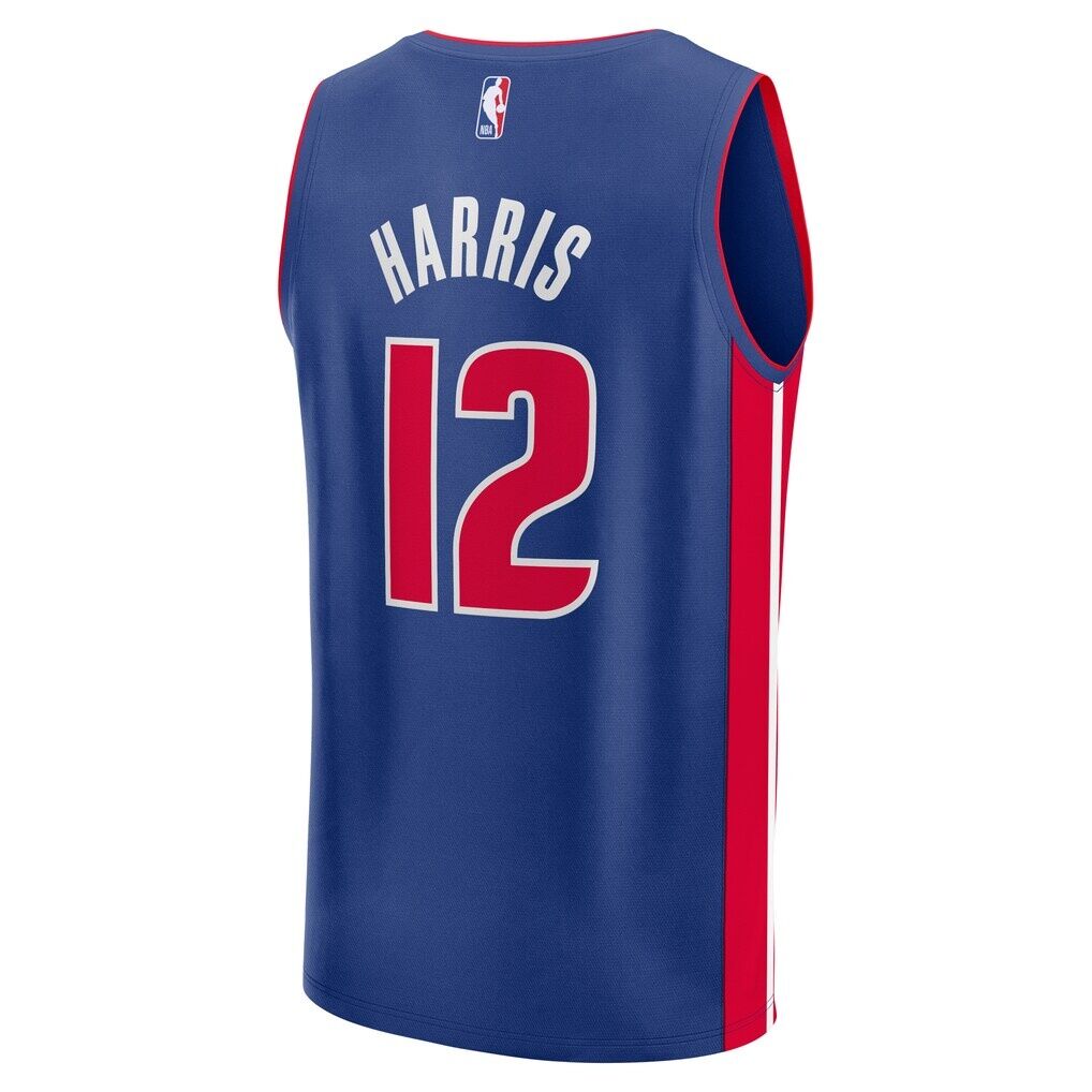 Tobias Harris Detroit Pistons Fashion7 Youth Fast Break Replica Player Jersey - Icon Edition