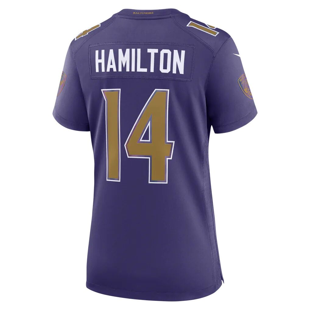Kyle Hamilton Baltimore Ravens Nike Women's Alternate Game Jersey
